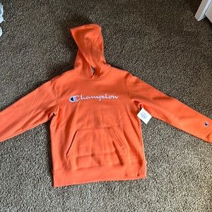 champion hoodie,size Large kids, never worn, tag included.
